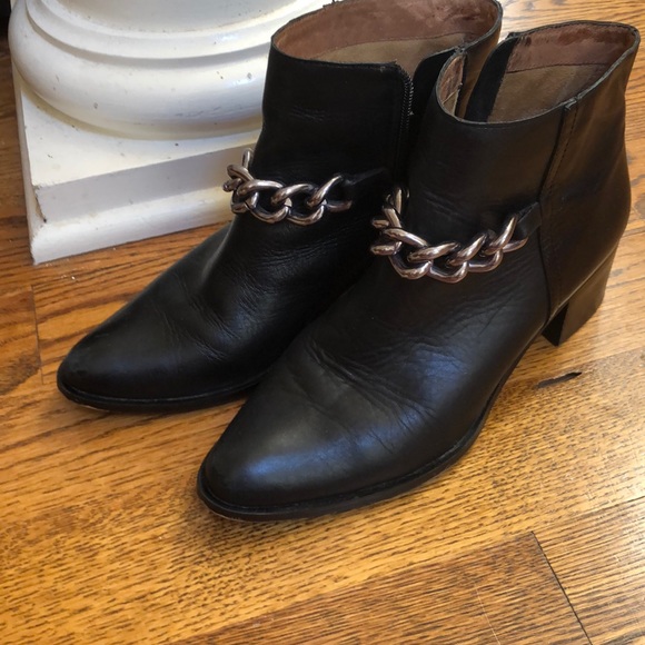 Corso Como Shoes - Black leather Booties